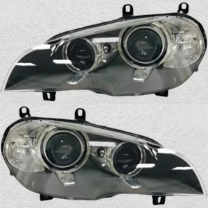 BMW X5 E70 Left & Right 2pcs Driver Front Xenon Headlights - Picture 1 of 5