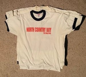 Vintage The Charlatans North Country Boy Ringer Album Tour Shirt Britpop Size L - Picture 1 of 1