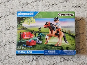 Playmobil Country 70516 Connemara Pony Playset NEW in Box FREE US SHIPPING  - Picture 1 of 7