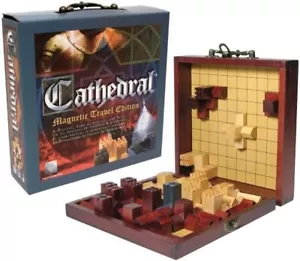 Kathedrale Holz tragbares Reise Strategie Brettspiel - Bild 1 von 5
