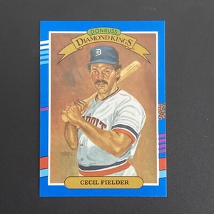 1991 Donruss Super Diamond Kings Cecil Fielder Detroit Tigers - No.3