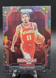 2022-23 Panini Prizm All Star Monopoly Black Classic Icons PS4 Trae Young