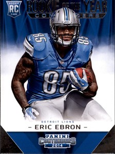 2014 Panini Contenders ROY Contenders Detroit Lions Football Card #20 Eric Ebron