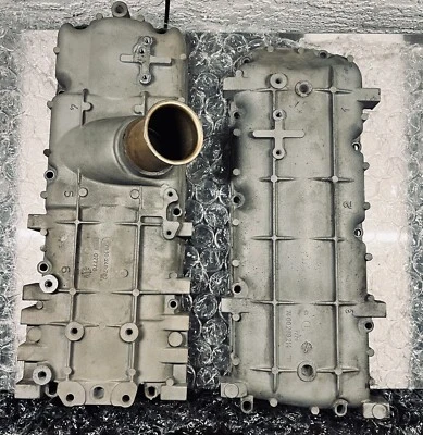 Juego de cubiertas de válvula DeLorean PRV V6 2,8 L (izquierda y derecha) EXCELENTE ESTADO Foto 1 de 2