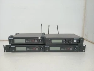 Shure SLX4 L4, G4 & ULXS4-J1 Wireless Receiver Lot x4 - Picture 1 of 21