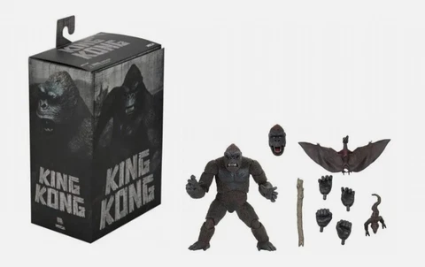 NECA Ultimate King Kong Skull Island 7" Inch Scale Action Figure New in Box Cover