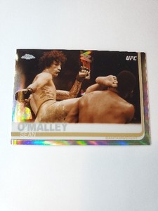 2019 Topps Chrome UFC Sean O'Malley Sepia Refractor Bantamweight #90