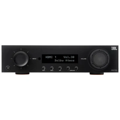 JBL MA710 BLACK AMPLIFICATORE MULTICANALE 5.2 AV GARANZIA UFFICIALE - Immagine 1 di 3