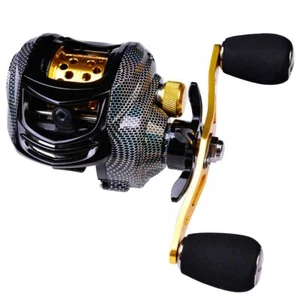10KG Max Drag Baitcasting Rolle 3+1 Kugellager 7,2:1 Guss Angelrad USA - Bild 1 von 15