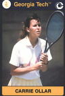 1991 Georgia Tech Collegiate Collection Multi-Sport Card #185 Carrie Ollar