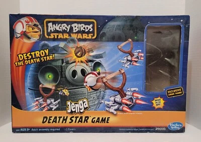 Angry Birds Star Wars Jenga Death Star Game Hasbro Gaming 2012 *PLEASE READ* - Image 1 of 4