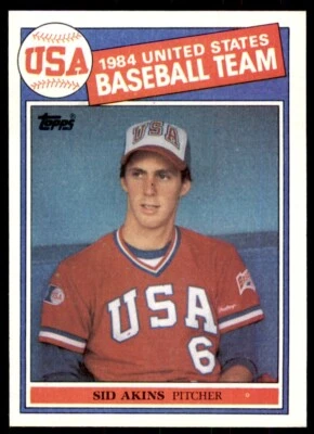 1985 Topps Sid Akins A Football Cards #390 - Image 1 of 2