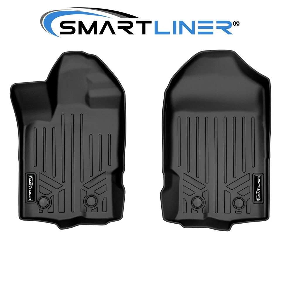 SMARTLINER Custom Fit Floor Mats 1st Row Liner 2019-2021 Ford Ranger SuperCrew Foto 1 de 4