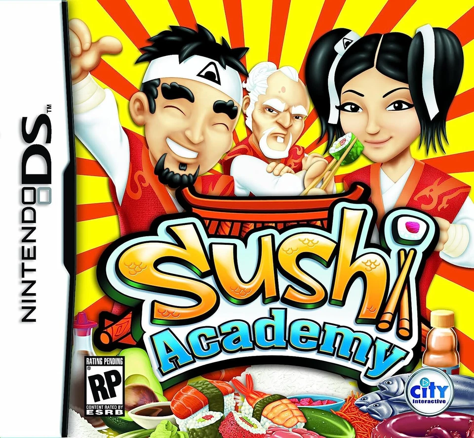 SUSHI ACADEMY NDS - Create a Japanese Culinary Work of Art - NEW Nintendo DS - Image 1 of 4