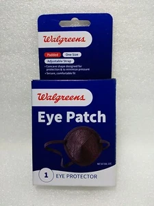 Walgreens ~ Augenklappe ~ gepolstert ~ Einheitsgröße ~ verstellbarer Riemen - Bild 1 von 2