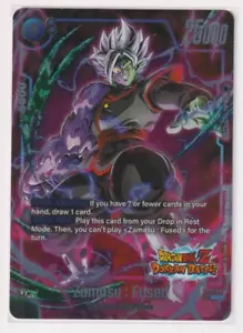 Zamasu Fused FB02-044 SR* English Dokkan Battle Alt Dragon Ball Fusion World - Picture 1 of 1