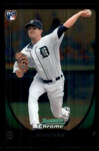 2011 Bowman Chrome Draft Adam Wilk RC Detroit Tigers #98