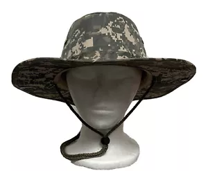 NUOVO CAPPELLO MIMETICO ESERCITO DIGITALE SOLE UV BOONIE BUSH AUSSIE OUTBACK SAFARI GIUNGLA - Foto 1 di 5