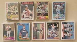 1984 - 1993 TOPPS BASEBALL CALIFORNIA/ANAHEIM ANGELS TEAM SETS- CHOOSE YOUR YEAR - Picture 1 of 1