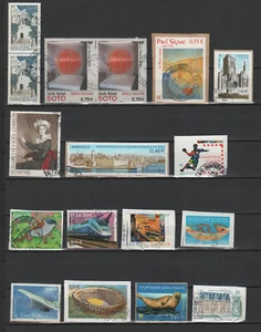 France années 2000 un lot de 40 timbres oblitération ronde /TR8092 - Imagen 1 de 2