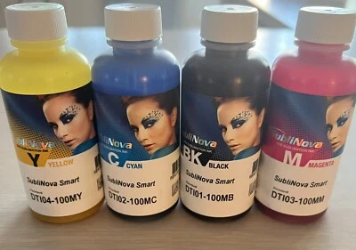 INKTEC CO. LTD Inktec Sublimation Ink-SubliNova Smart 4 color Set - 100ml each