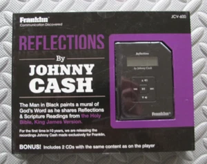 Franklin JCV-600 Scripture Reflections By Johnny Cash MP3 Player + 2 Bonus CDs - Picture 1 of 2