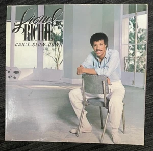 LIONEL RICHIE CANT SLOW DOWN 33rpm ALBUM RECORD LP VINYL PLAYER USED GATEFOLD - Picture 1 of 3