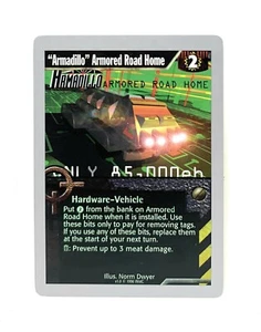Netrunner CCG : Art Proof ("Armadillo" Armored Road Home v1.0) non signé, WOTC ONR - Photo 1/2