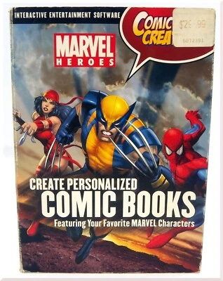 Marvel Heroes Comic Book Creator PC CD-ROM Interactive Image Software 2006 - Image 1 of 4