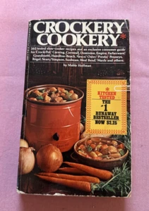 Vintage 1975 Crockery Cookery Cook Book by Hoffman, Mable - Picture 1 of 4
