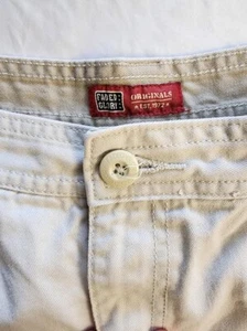 Good-Faded Glory Beige Cargo Men's Shorts 100% Cotton Size 38 - Picture 1 of 8