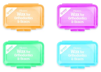 Piksters - Wax For Orthodontics & Braces in Case for Teeth Mouth Gum - image 1 of 3