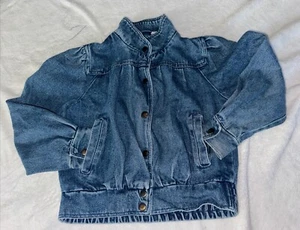 Vintage Resolute Bay Youth Denim Jacket Size 7 Youth Unisex Retro - Picture 1 of 8