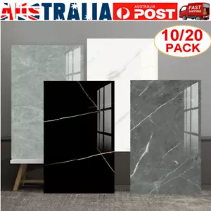 10/20Pcs Self Adhesive Kitchen Wall Tiles Bathroom Tile Sticker Peel and Stick - Picture 1 of 24