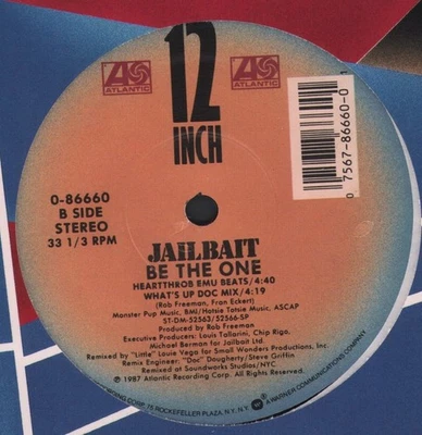 Jailbait Be the One 12" vinyl USA Atlantic 1987 still sealed 086660 - Image 1 of 4