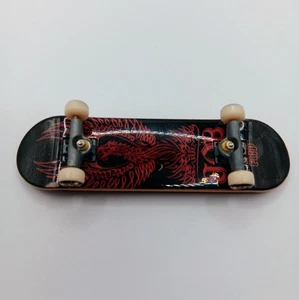 Bob Burnquist Flip Rojo Fénix Negro Cubierta Tecnológica Principios de la década de 2000 De Colección Diapasón - Imagen 1 de 4