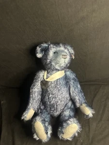 Steiff Vergissmeinnicht blauer Mohair Teddybär #1516/3500 N. American exklusiv NEU - Bild 1 von 3