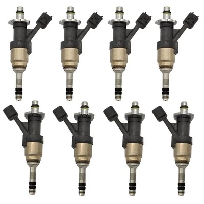 8pcs Fuel Injectors 6 Holes for Chevy Silverado GMC Sierra Tahoe Yukon 2014-2017 - Image 1 of 4