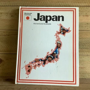 MACDONALD COUNTRIES JAPAN - HARDCOVER VINTAGE BOOK - Picture 1 of 4