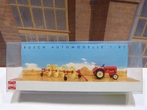 Busch 50007 Traktor Porsche mit Heuwender         70/7 - Picture 1 of 1