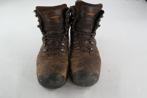 Keen Utility braune Leder Arbeitsstiefel Herren Größe US 10 D wasserdicht Stahlkappe - Bild 1 von 6