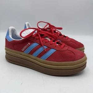 Adidas Entrenadores Mujer Talla UK 6 Gazelle Originales Rojo Audaz Plataforma Zapatos OG - Imagen 1 de 12