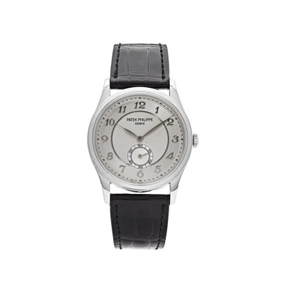 Mostrador Patek Philippe Calatrava 5196P-001 prata platina - Imagem 1 de 4