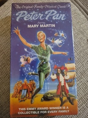 Mary Martin as Peter Pan Good Times VHS Original Family Musical Classic CC   Foto 1 de 4