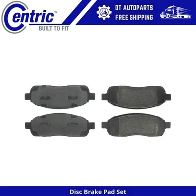 Para 2003-2009 Ford Lobo | Pastilhas de freio a disco dianteiras centrais | Semi-metálicas - Imagem 1 de 4