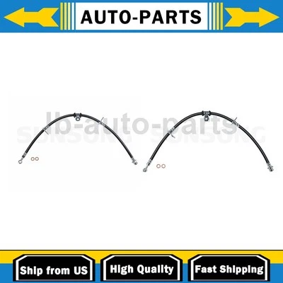 2X Mangueira de Linha de Freio Frontal Sunsong Para Honda Accord 1990 1991 1992 1993 1994 - Imagem 1 de 4