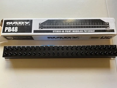 Nady PB48 24 x 24" 1/4" Patchbay - Image 1 of 4