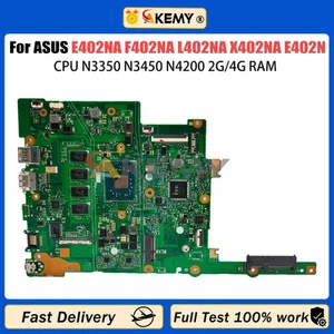 Für ASUS E402NA F402N L402N Mainboard N3350 N3450 N4200 2G/4G 32G/64G-SSD - Bild 1 von 5