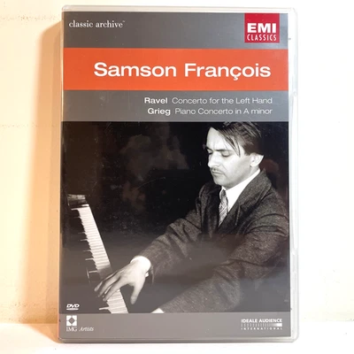 SAMSON FRANCOIS: RAVEL /GRIEG (2003) DVD Classical Piano Music Live Performance - Image 1 of 4