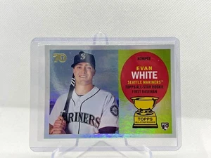 2021 Topps All-Star Rookie Cup EVAN WHITE Rookie Design VARIATION #57 Mariners - Picture 1 of 1